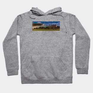 Coastguard Cottages and the Seven Sisters, England Hoodie